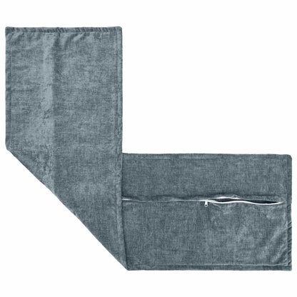 Cushion Cover HOUTEN Light Blue 40 x 145 cm Chenille Fabric