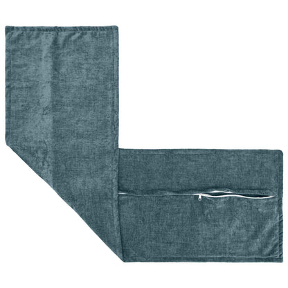 Cushion Cover HOUTEN Blue 40 x 145 cm Chenille Fabric
