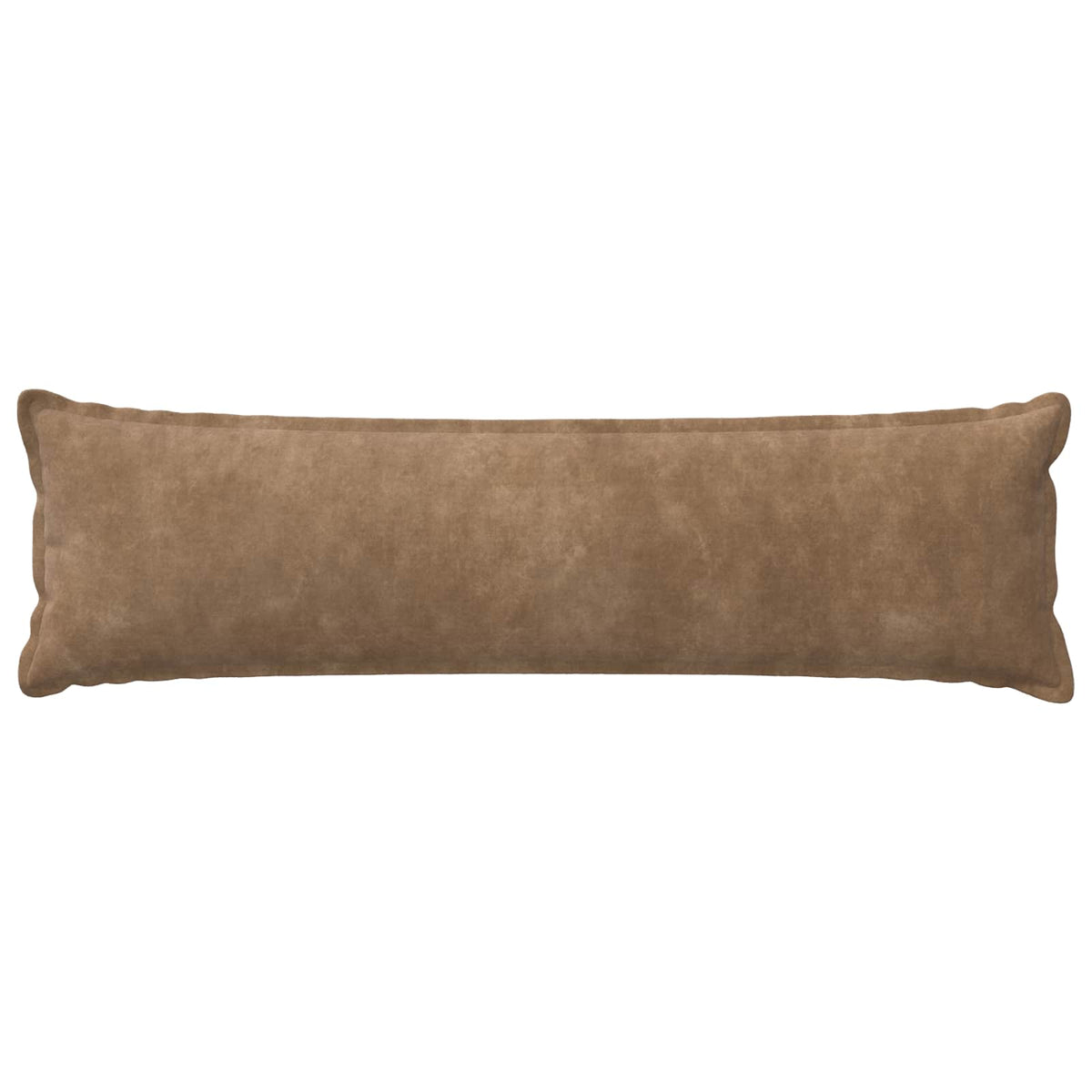 Cushion Cover 2 pcs HOUTEN Taupe 40 x 145 cm Microfiber Fleece