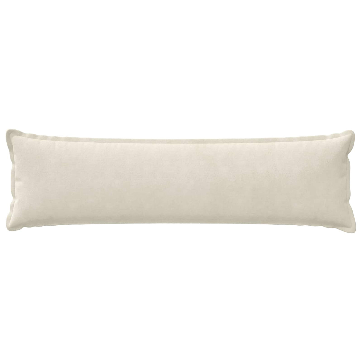 Cushion Cover 2 pcs HOUTEN Cream 40 x 145 cm Microfiber Fleece