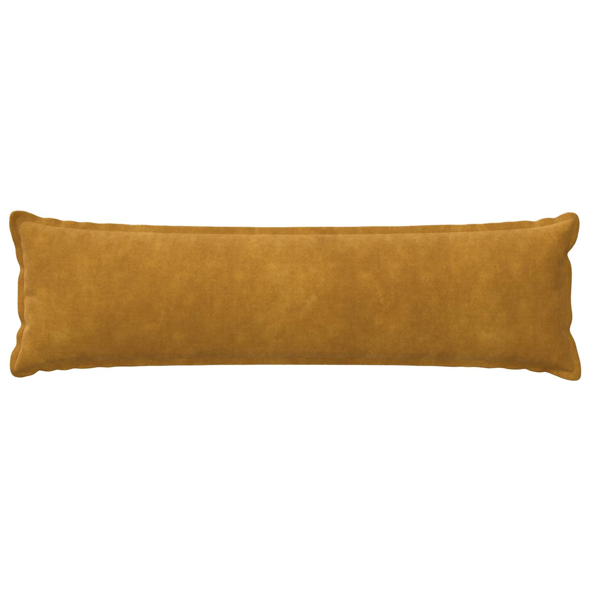 Cushion Cover 2 pcs HOUTEN Yellow 40 x 145 cm Microfiber Fleece