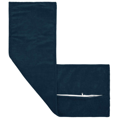 Cushion Cover 2 pcs HOUTEN Blue 40 x 145 cm Microfiber Fleece