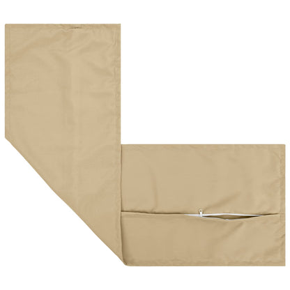 Cushion Cover HOUTEN Beige 40 x 145 cm Polyester