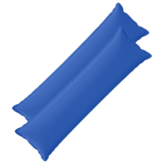 Cushion Cover 2 pcs HOUTEN Royal Blue 40 x 145 cm Polyester
