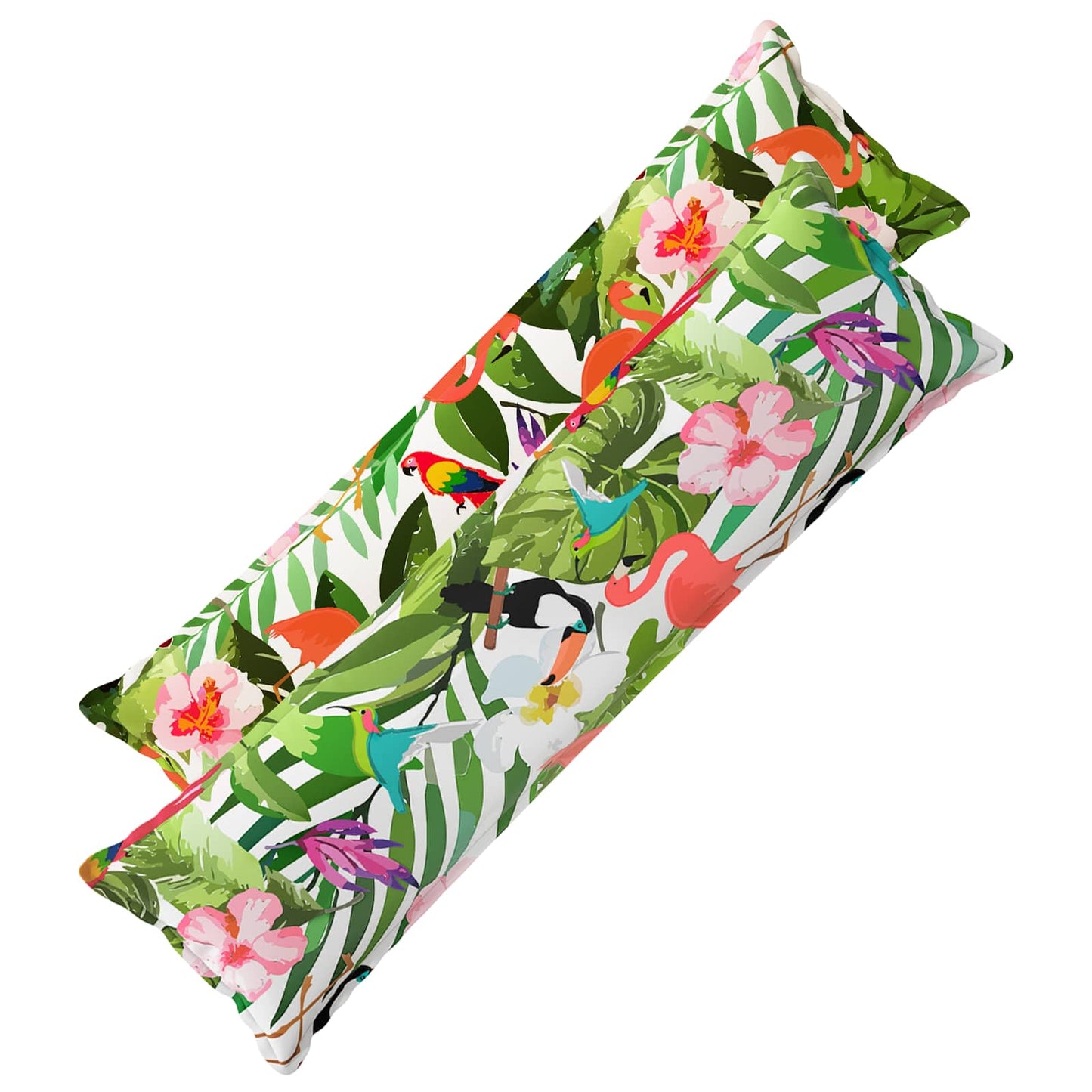Cushion Cover 2 pcs HOUTEN Multicolour 40 x 145 cm Polyester