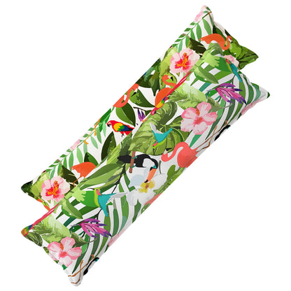 Cushion Cover 2 pcs HOUTEN Multicolour 40 x 145 cm Polyester