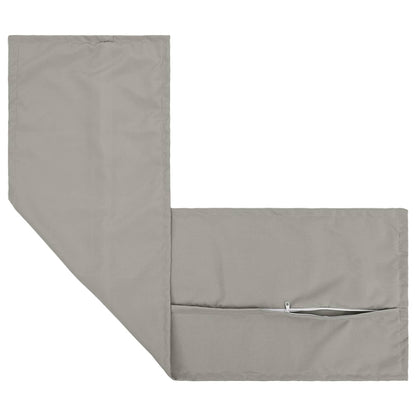 Cushion Cover HOUTEN Grey 40 x 145 cm Polyester
