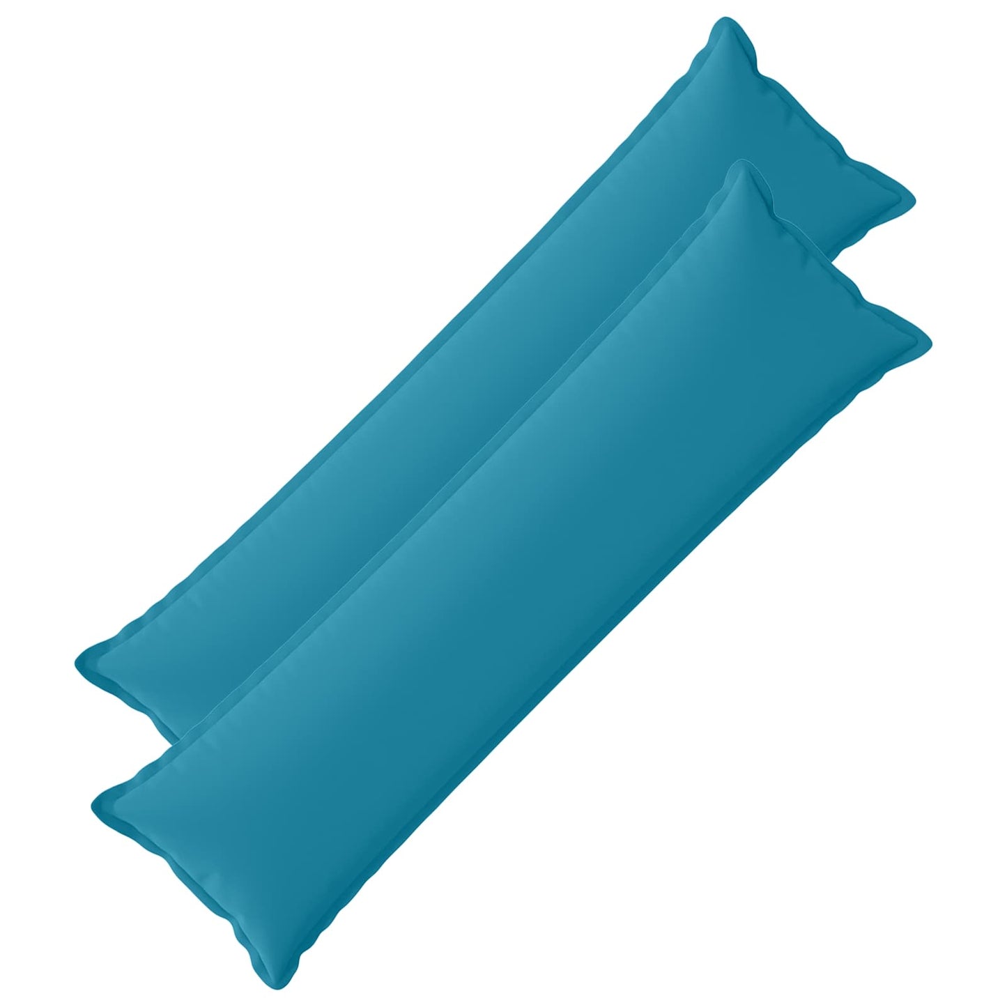 Cushion Cover 2 pcs HOUTEN Light Blue 40 x 145 cm Polyester