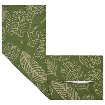 Cushion Cover 2 pcs HOUTEN Leaf Design 40 x 145 cm Polyester