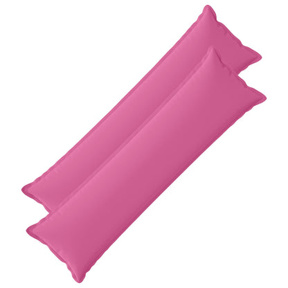 Cushion Cover 2 pcs HOUTEN Pink 40 x 145 cm Polyester