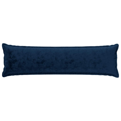 Cushion Cover 2 pcs HOUTEN Navy Blue 40 x 145 cm Flannel