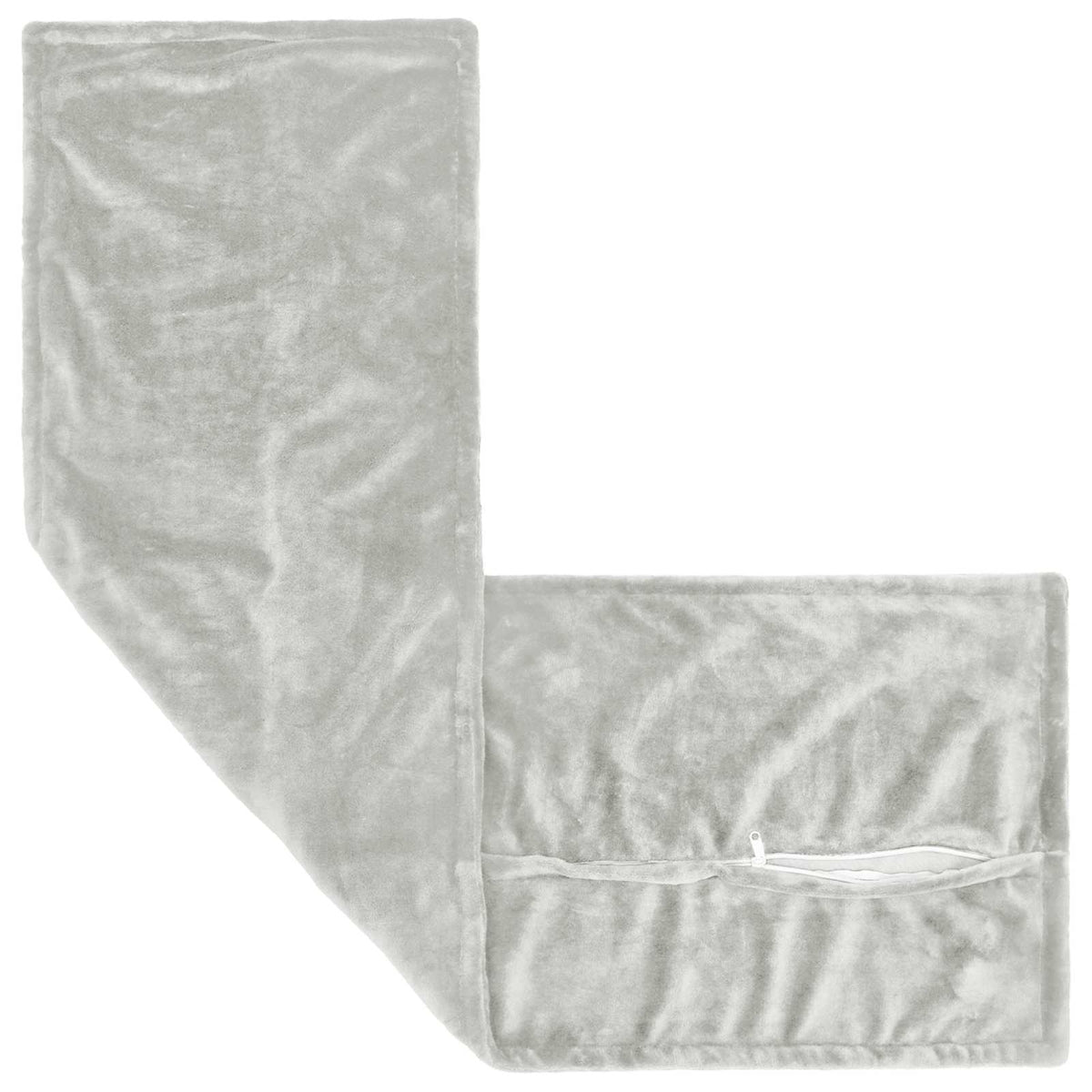 Cushion Cover HOUTEN Light Grey 40 x 145 cm Flannel