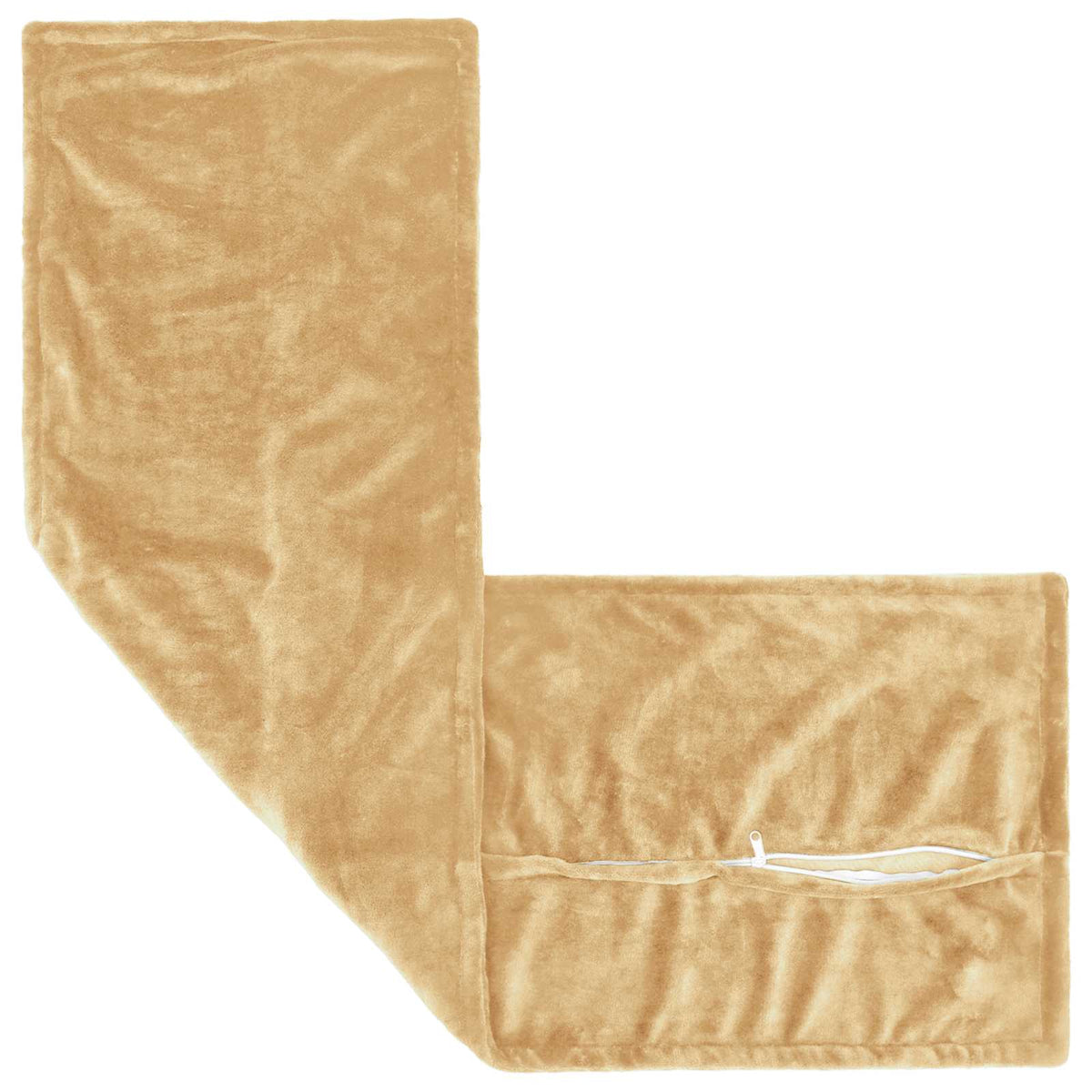 Cushion Cover HOUTEN Taupe 40 x 145 cm Flannel