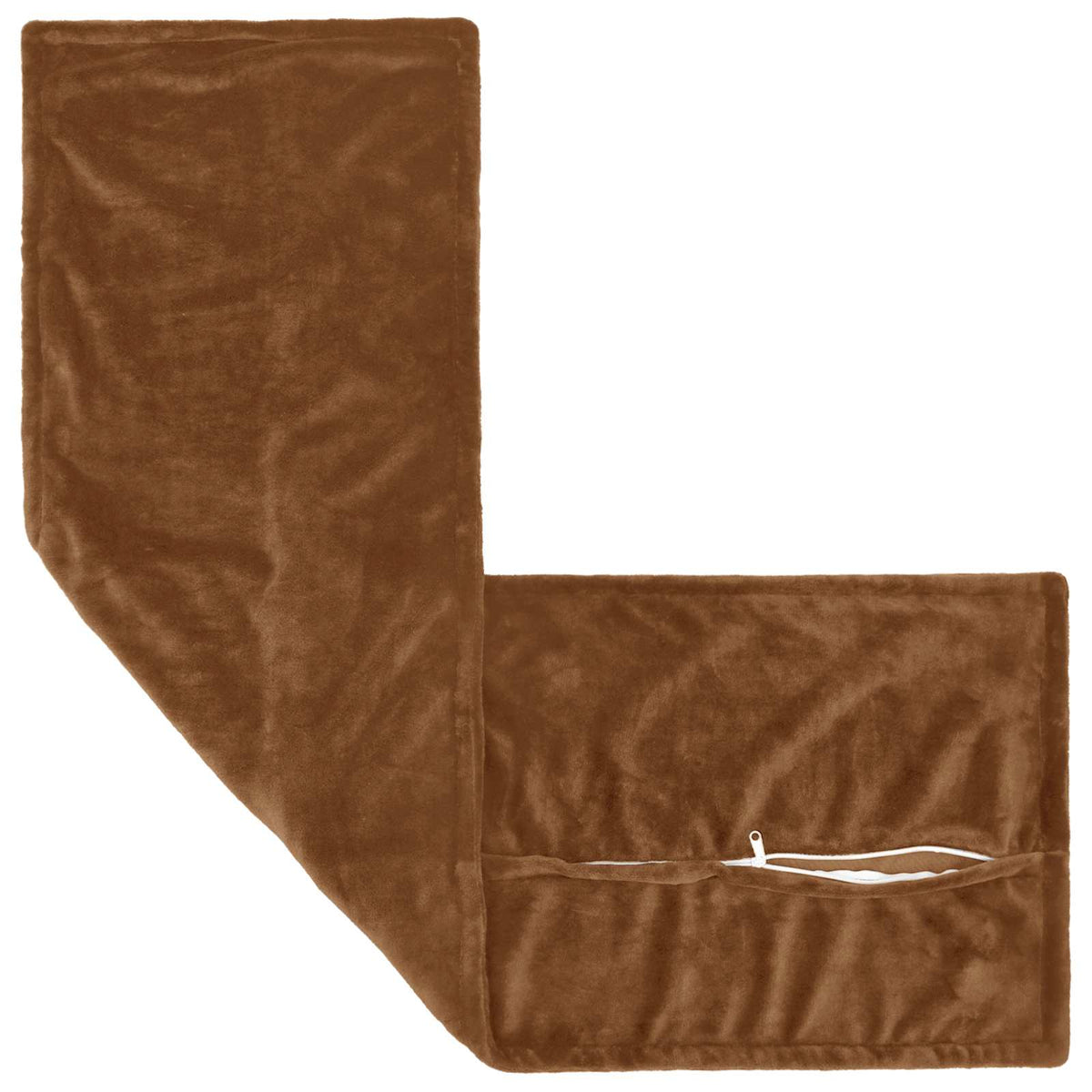 Cushion Cover HOUTEN Light Brown 40 x 145 cm Flannel