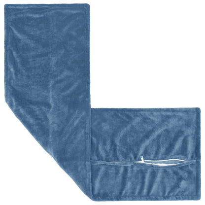 Cushion Cover HOUTEN Light Blue 40 x 145 cm Flannel