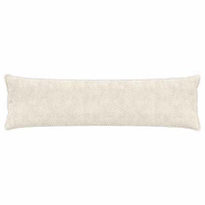 Cushion Cover HOUTEN White 40 x 145 cm Faux Rabbit Fur