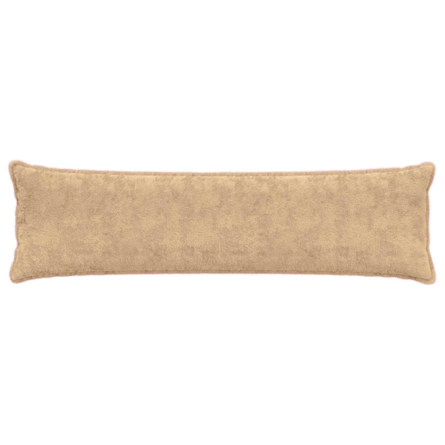 Cushion Cover 2 pcs HOUTEN Cream 40 x 145 cm Faux Rabbit Fur
