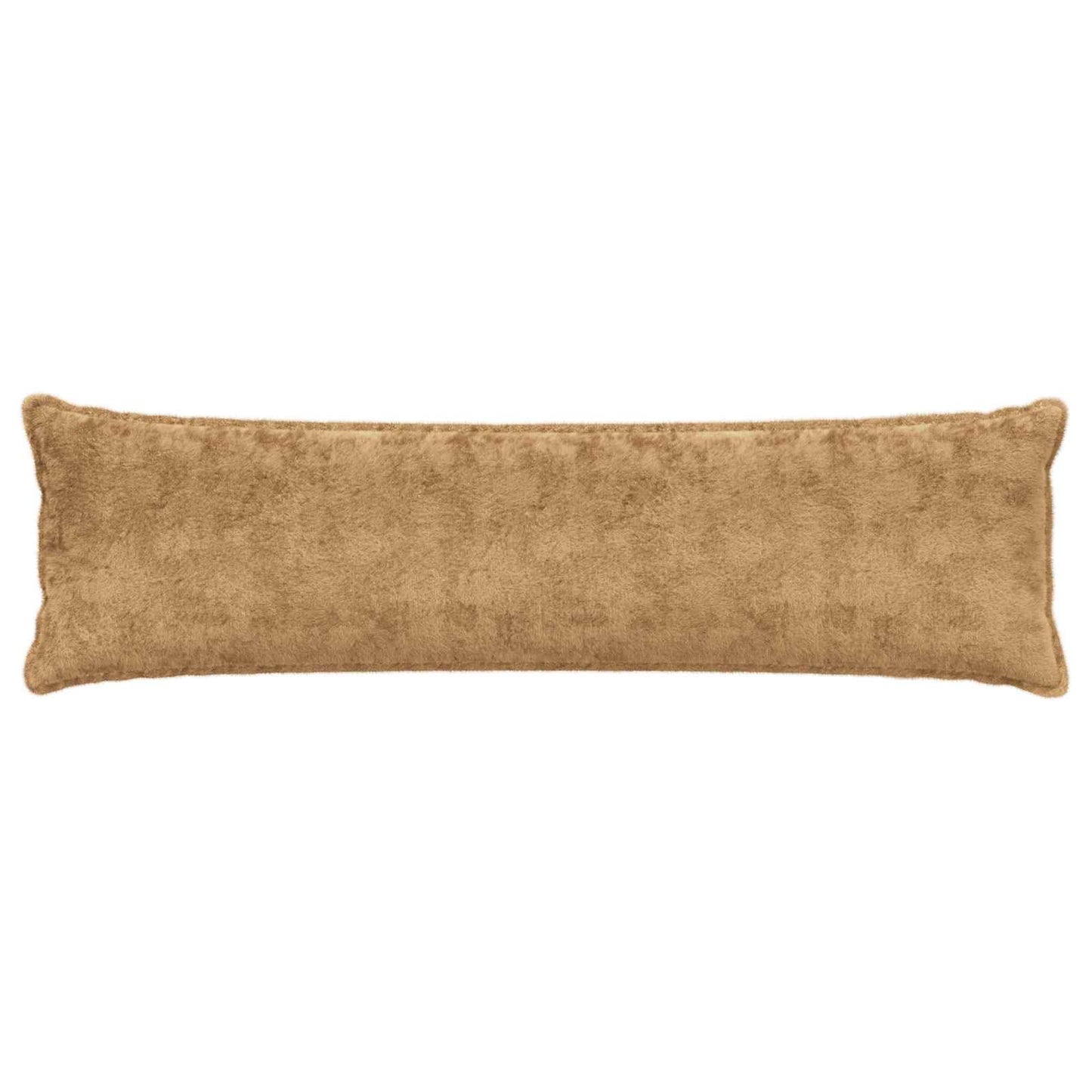 Cushion Cover 2 pcs HOUTEN Taupe 40 x 145 cm Faux Rabbit Fur