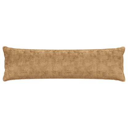 Cushion Cover 2 pcs HOUTEN Taupe 40 x 145 cm Faux Rabbit Fur