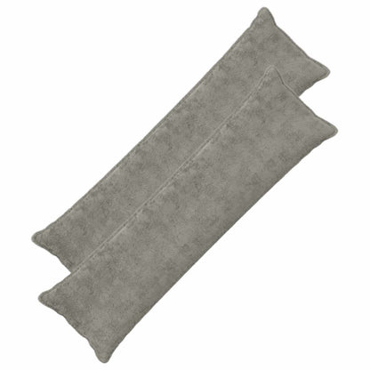 Cushion Cover 2 pcs HOUTEN Light Grey 40 x 145 cm
