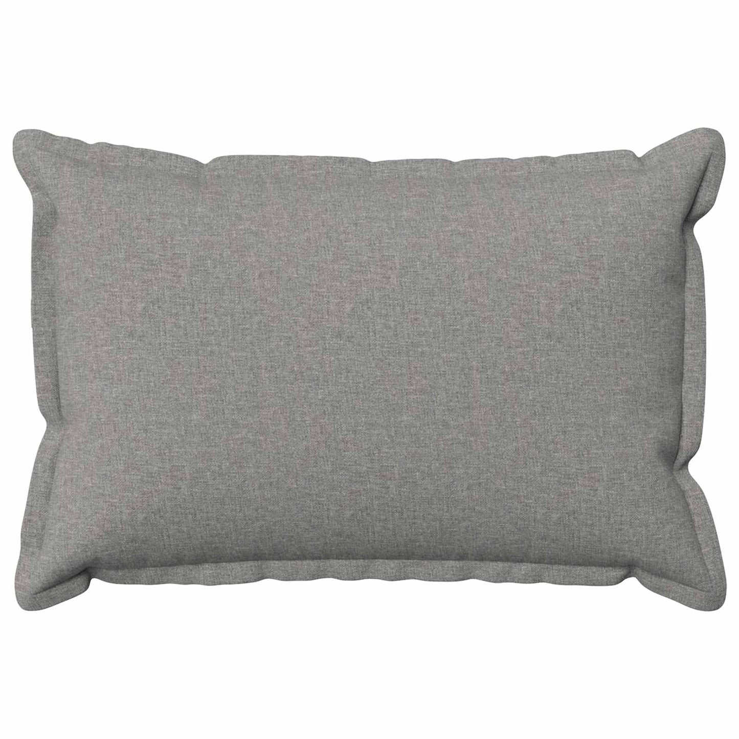 Cushion Cover 6 pcs HOUTEN Cloud Grey 40 x 60 cm Faux Linen