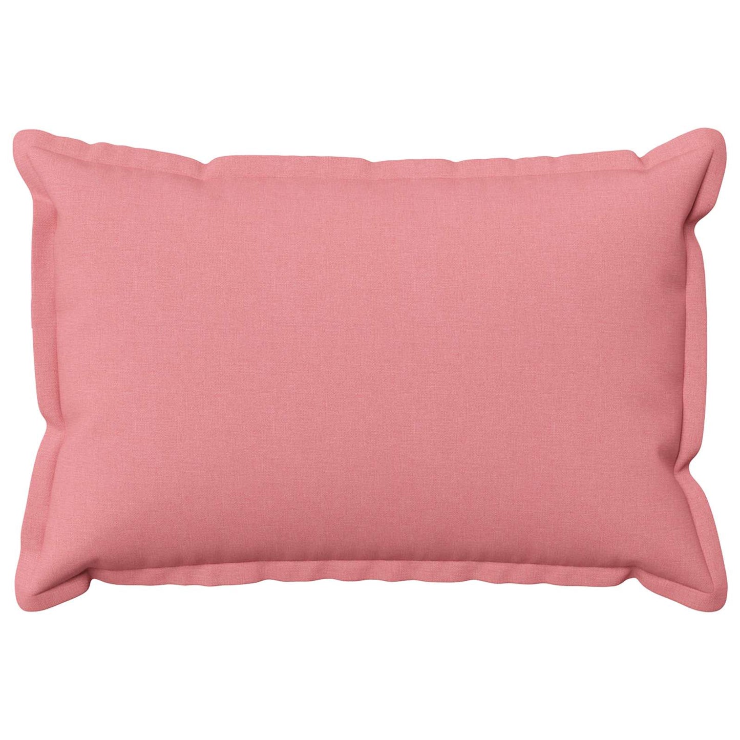 Cushion Cover 2 pcs HOUTEN Pink 40 x 60 cm Faux Linen