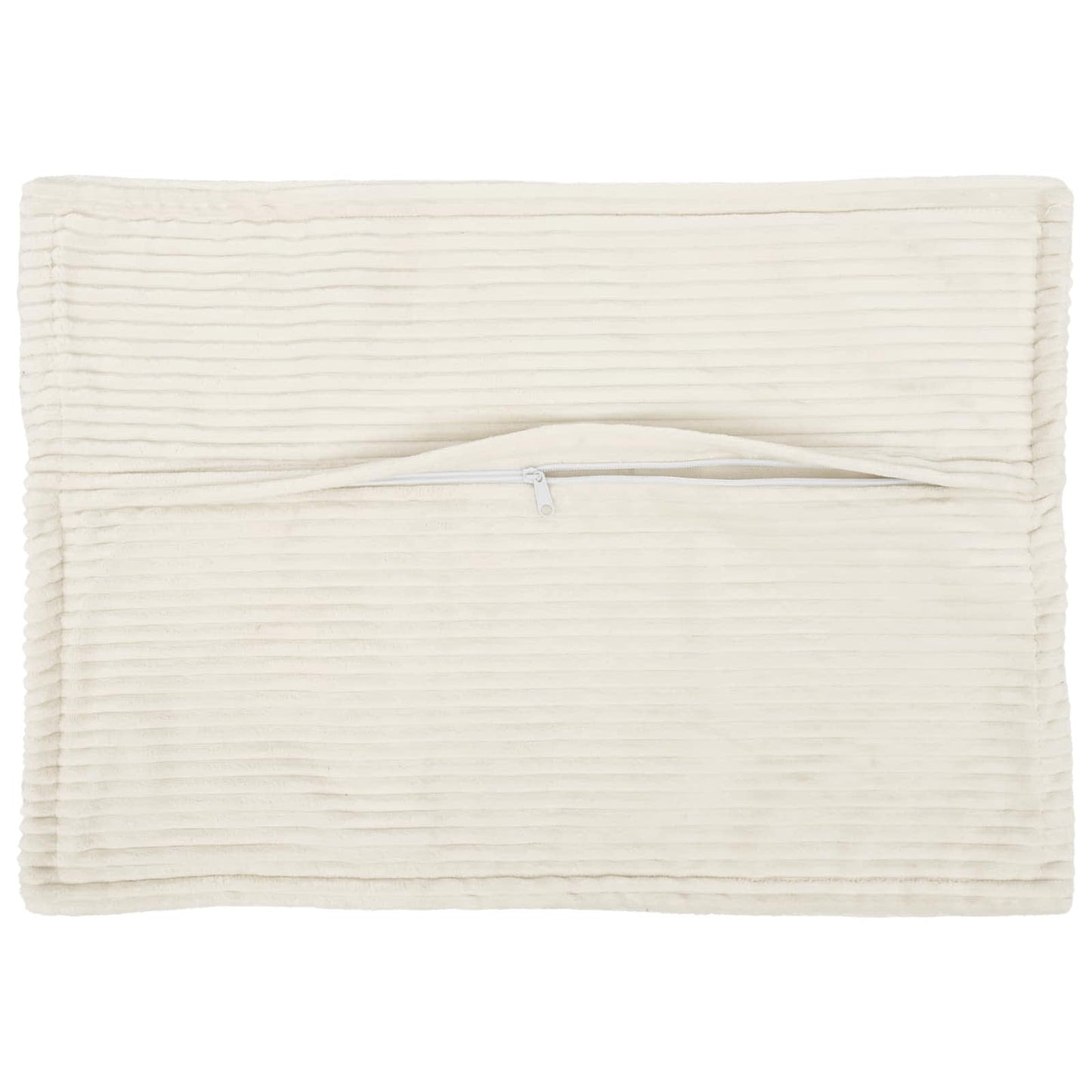 Cushion Cover 2 pcs HOUTEN Cream 40 x 60 cm Corduroy