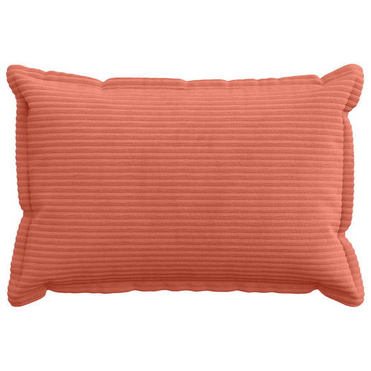 Cushion Cover 6 pcs HOUTEN Red Orange 40 x 60 cm Corduroy