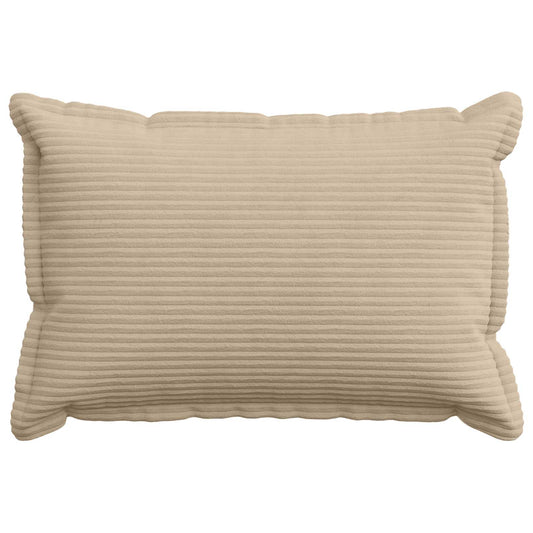Cushion Cover 2 pcs HOUTEN Taupe 40 x 60 cm Corduroy