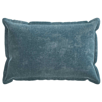Cushion Cover 6 pcs HOUTEN Blue 40 x 60 cm Chenille Fabric