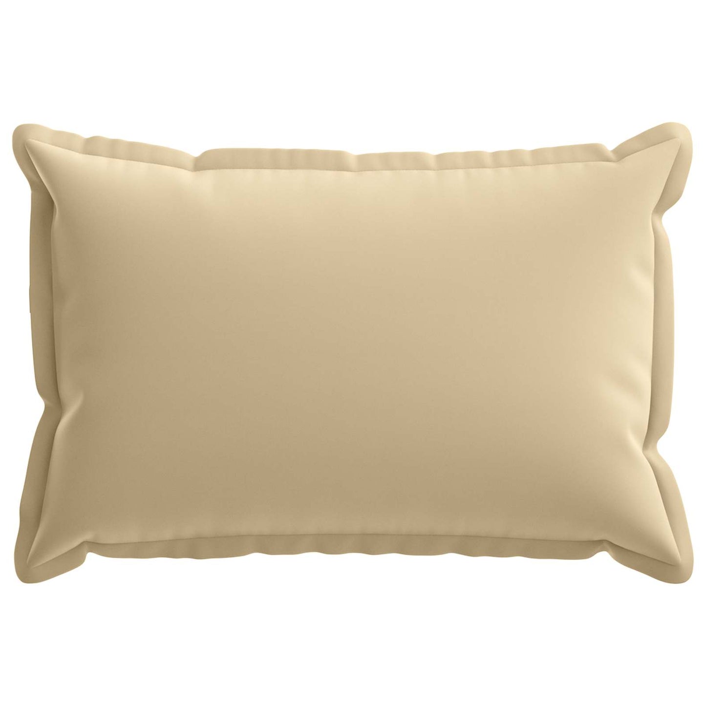 Cushion Cover 2 pcs HOUTEN Beige 40 x 60 cm Polyester