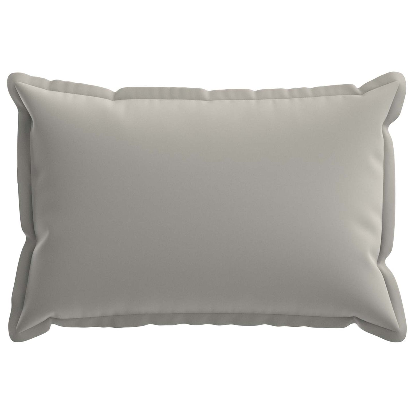 Cushion Cover 6 pcs HOUTEN Grey 40 x 60 cm Polyester