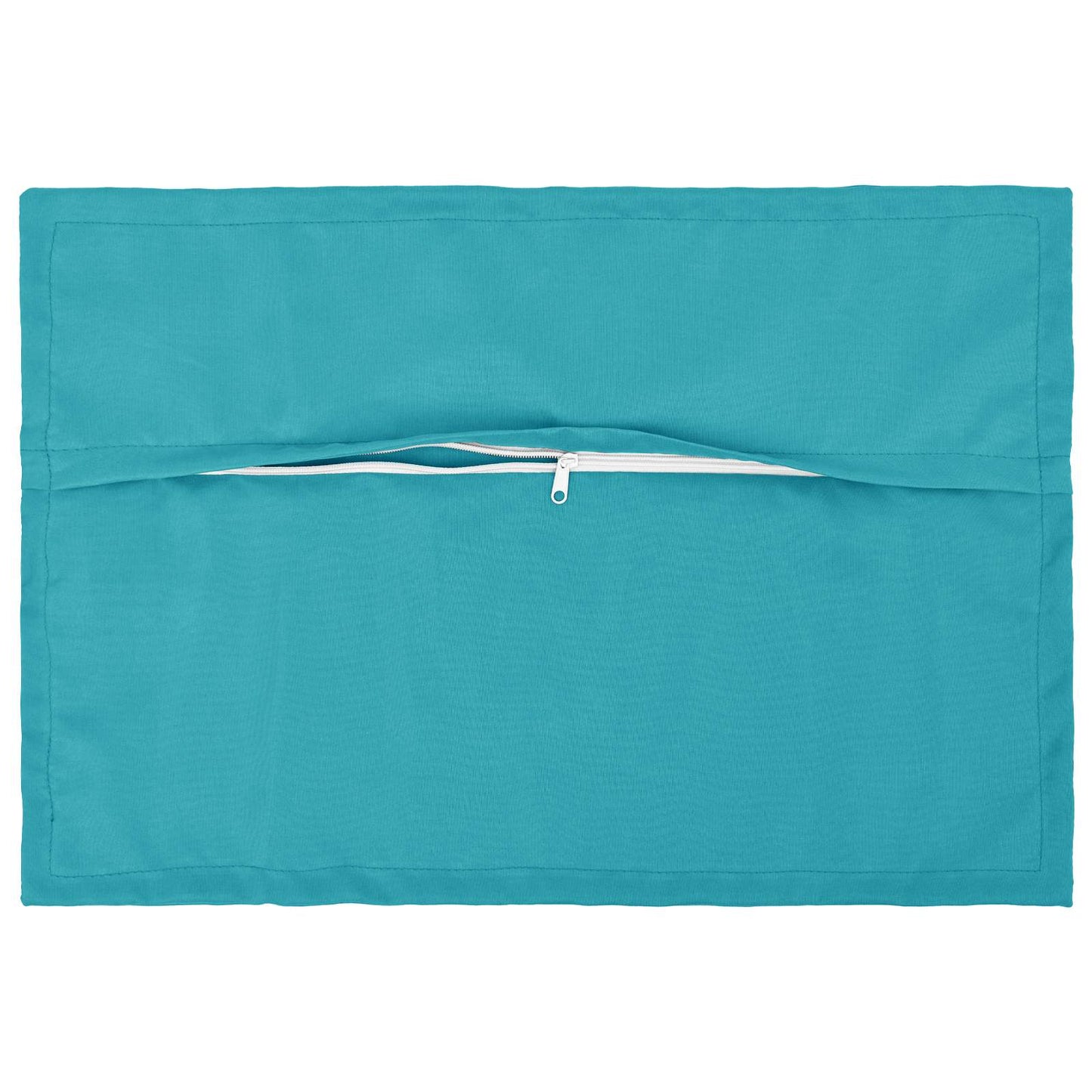 Cushion Cover 6 pcs HOUTEN Turquoise 40 x 60 cm Polyester