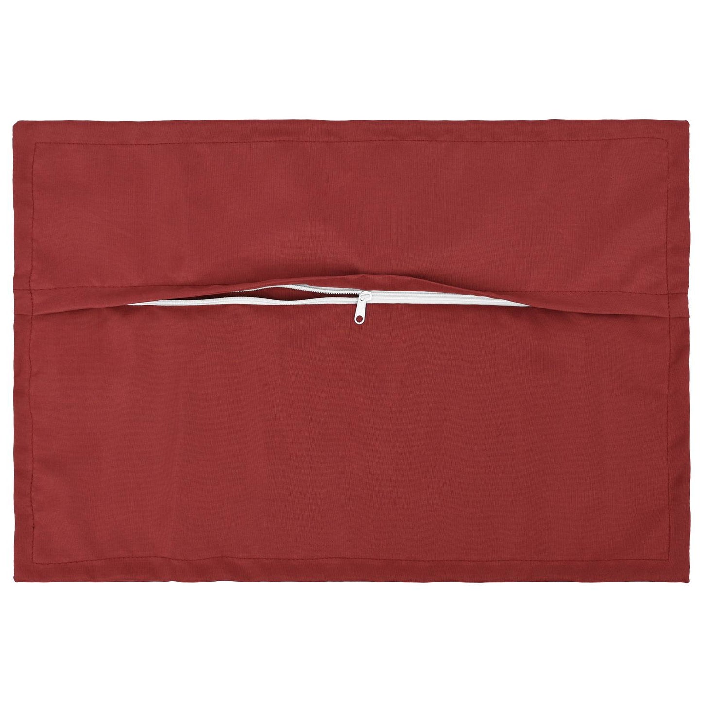 Cushion Cover 6 pcs HOUTEN Wine Red 40 x 60 cm Polyester