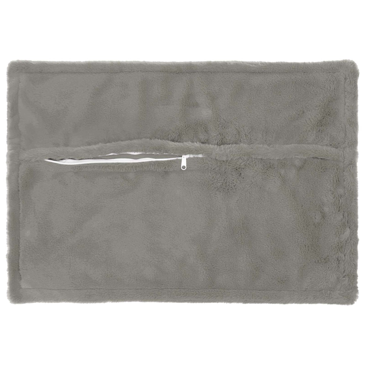 Cushion Cover 2 pcs HOUTEN Light Grey 40 x 60 cm