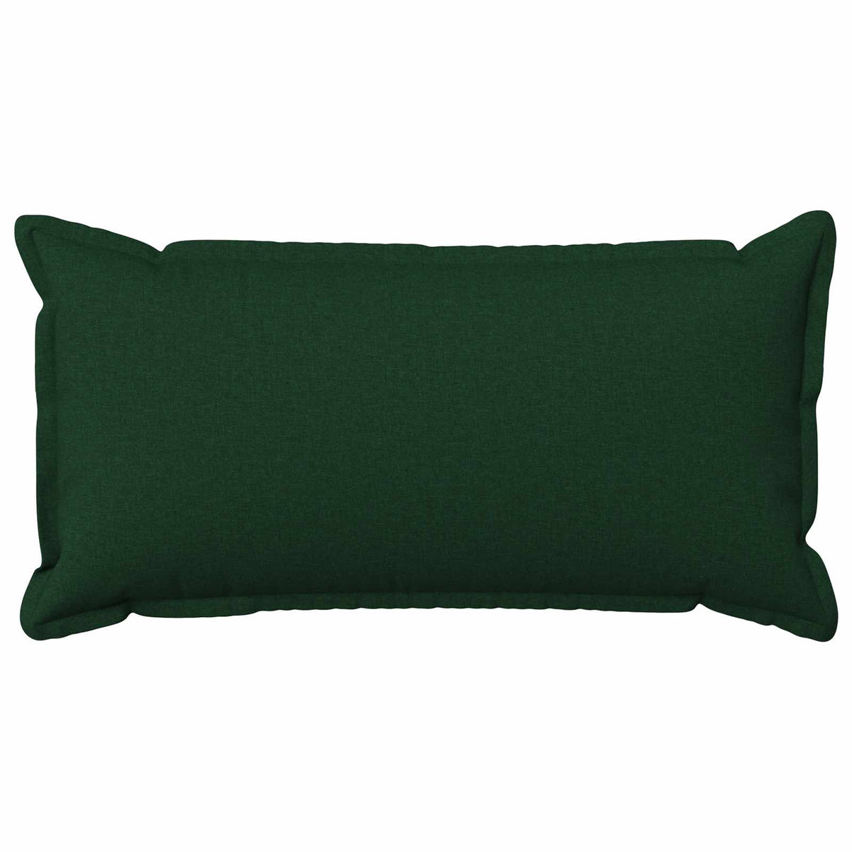 Cushion Cover 6 pcs HOUTEN Dark Green 40 x 70 cm Faux Linen