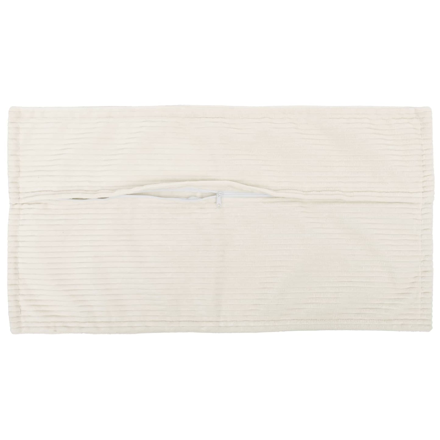 Cushion Cover 2 pcs HOUTEN Cream 40 x 70 cm Corduroy