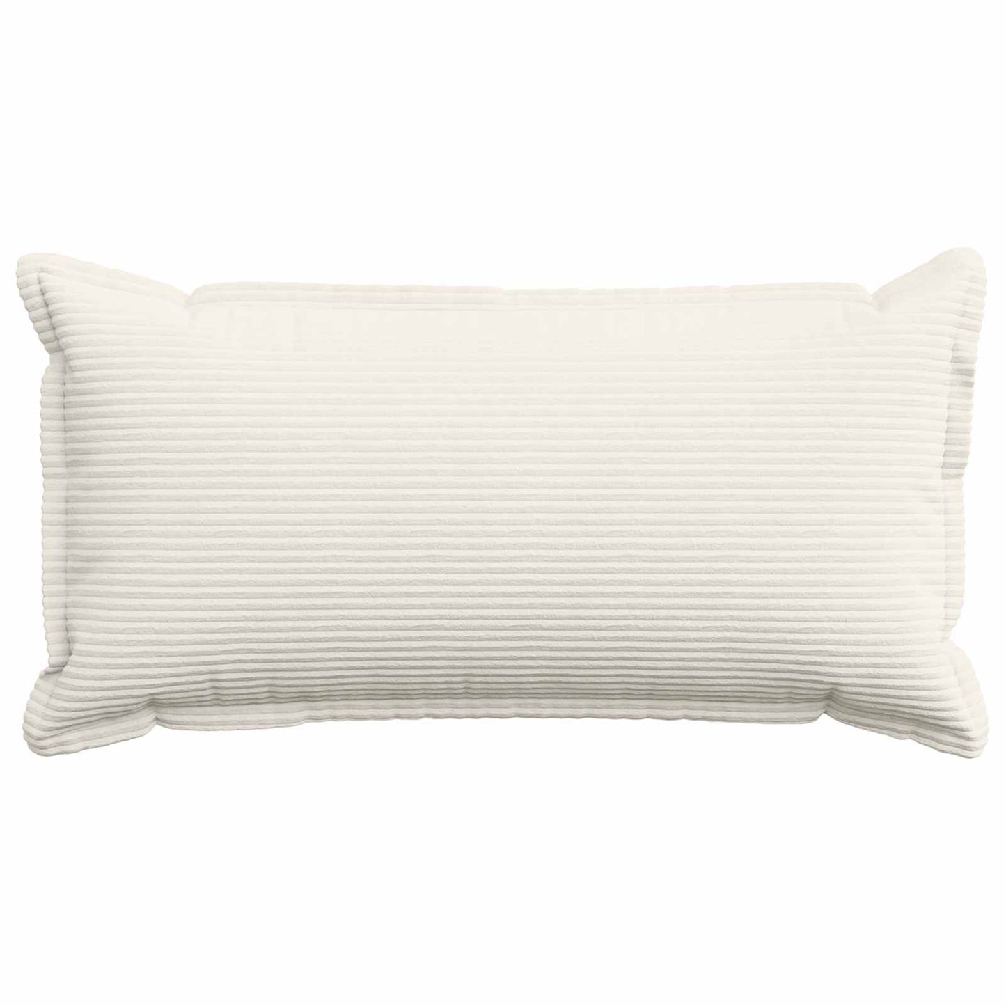 Cushion Cover 2 pcs HOUTEN Cream 40 x 70 cm Corduroy