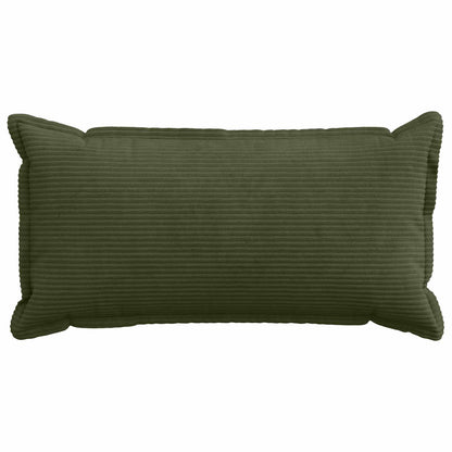 Cushion Cover 6 pcs HOUTEN Green 40 x 70 cm Corduroy
