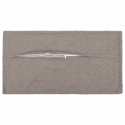 Cushion Cover 2 pcs HOUTEN Light Grey 40 x 70 cm Bouclé