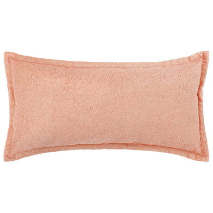 Cushion Cover 2 pcs HOUTEN Pink 40 x 70 cm Bouclé