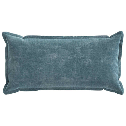 Cushion Cover 6 pcs HOUTEN Blue 40 x 70 cm Chenille Fabric
