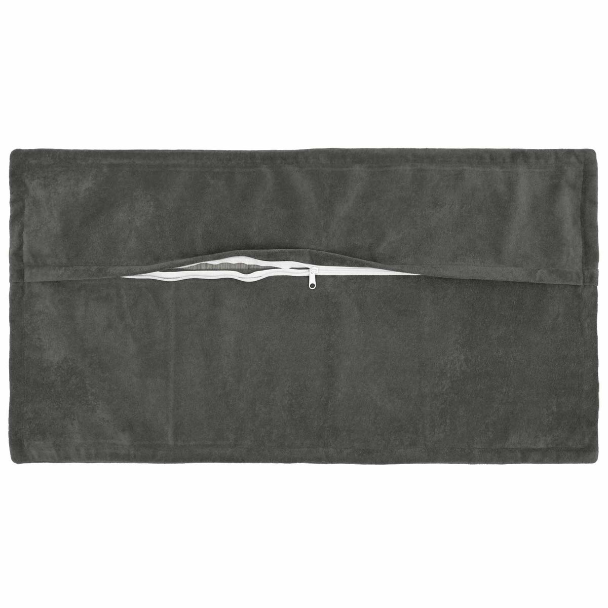 Cushion Cover 2 pcs HOUTEN Anthracite 40 x 70 cm