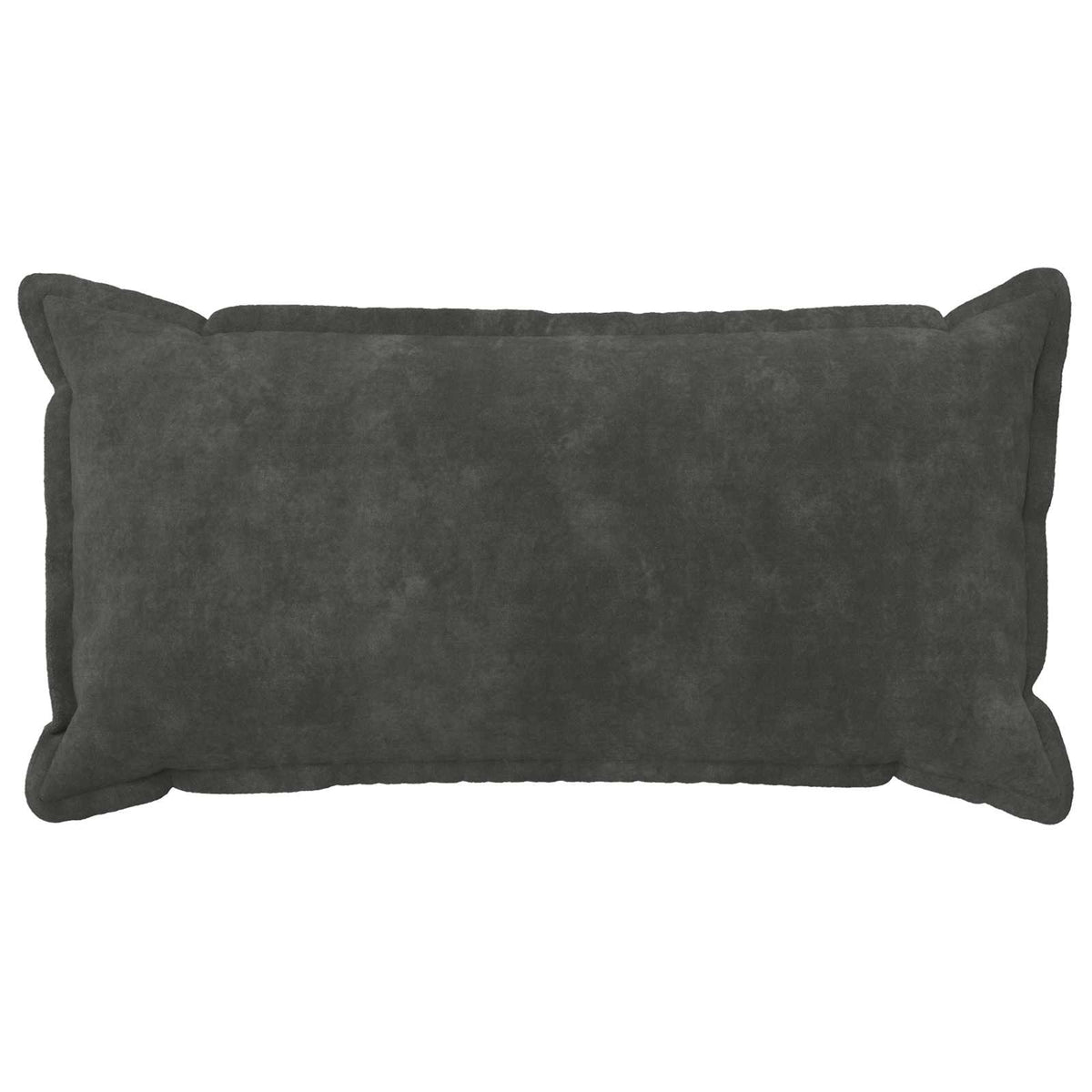 Cushion Cover 2 pcs HOUTEN Anthracite 40 x 70 cm
