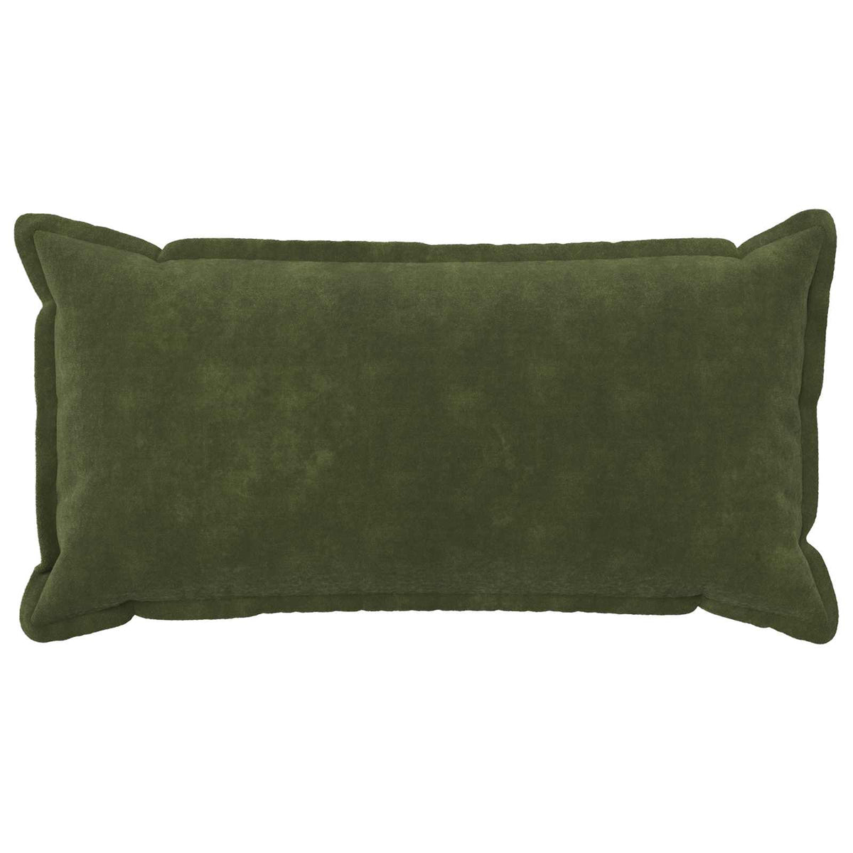 Cushion Cover 2 pcs HOUTEN Green 40 x 70 cm Microfiber Fleece