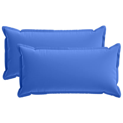 Cushion Cover 2 pcs HOUTEN Royal Blue 40 x 70 cm Polyester