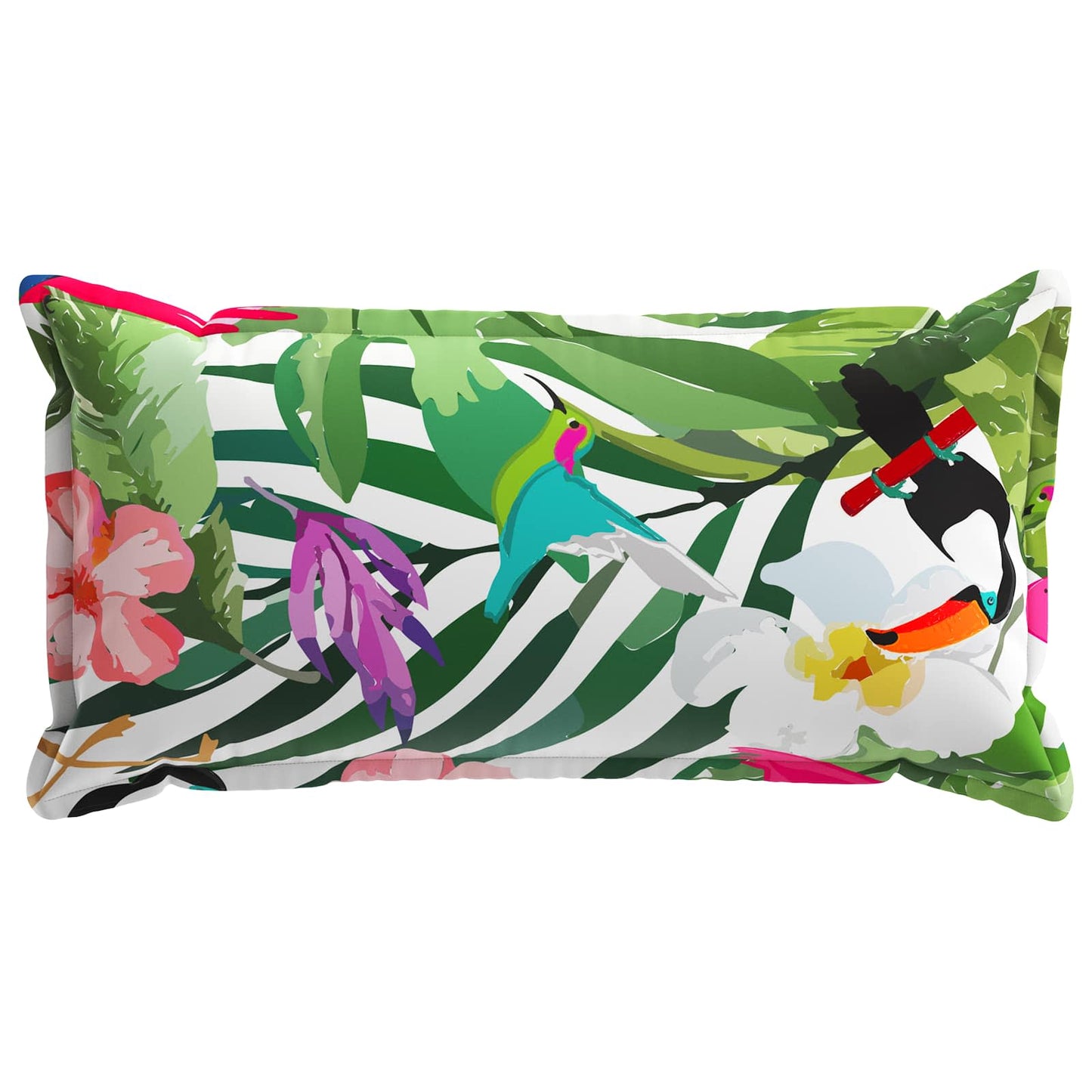 Cushion Cover 6 pcs HOUTEN Multicolour 40 x 70 cm Polyester