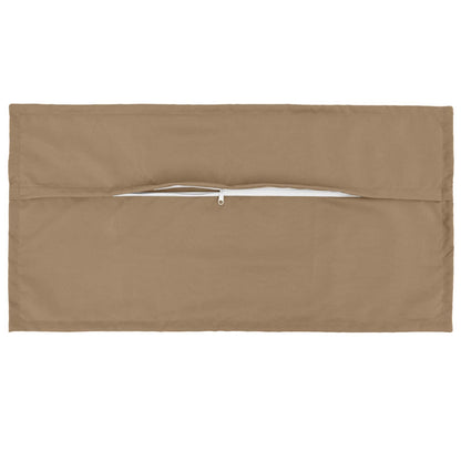 Cushion Cover 6 pcs HOUTEN Taupe 40 x 70 cm Polyester