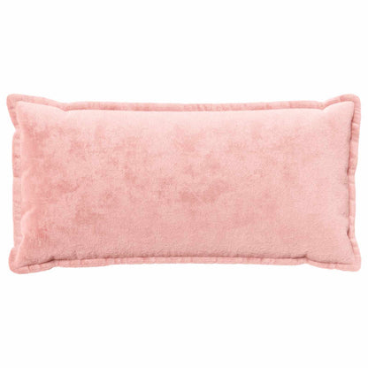 Cushion Cover 2 pcs HOUTEN Pink 40 x 70 cm Flannel