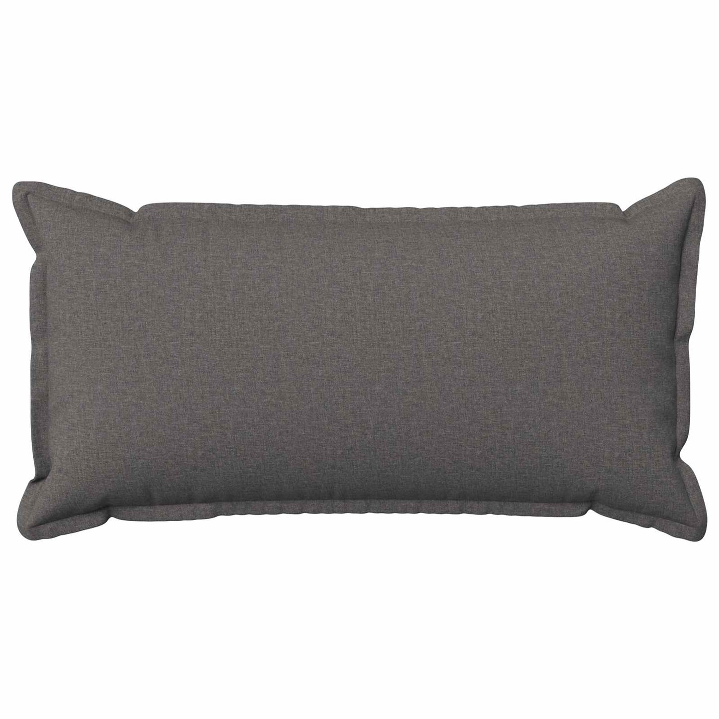 Cushion Cover 6 pcs HOUTEN Light Grey 40 x 80 cm Faux Linen